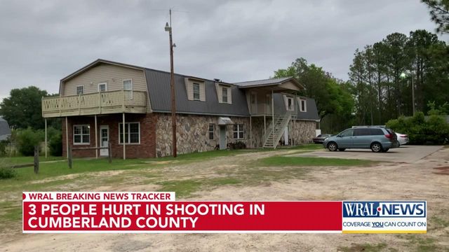 Three people shot Tuesday morning in Cumberland County