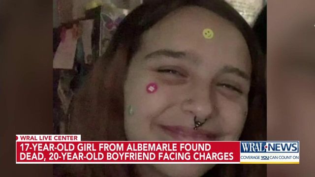 Remains of 17-year-old girl from Albemarle found, boyfriend facing charges