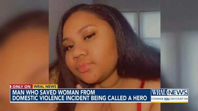 Man who saved woman from domestic violence incident being called a hero