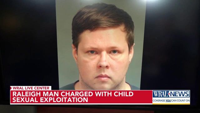 A man has been arrested and charged Thursday by the Wake County Sheriff's Office for multiple counts of second-degree sexual exploitation of a minor.
