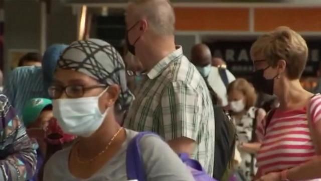 Republican lawmakers are pushing a bill that would ban people from wearing masks in public, saying it helps crack down on protesters. Disability rights advocates say the proposal could endanger people who wear masks to protect their health. Lawmakers say that's not the intent. 