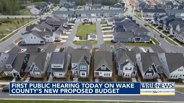 Wake County commissioners to hold first public hearings on budget on Monday