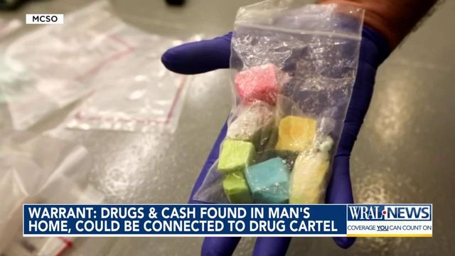 Warrants show drugs and cash found in Garner man's home, could be connected to Mexican cartel