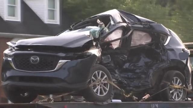 Crash along US 70 in Garner