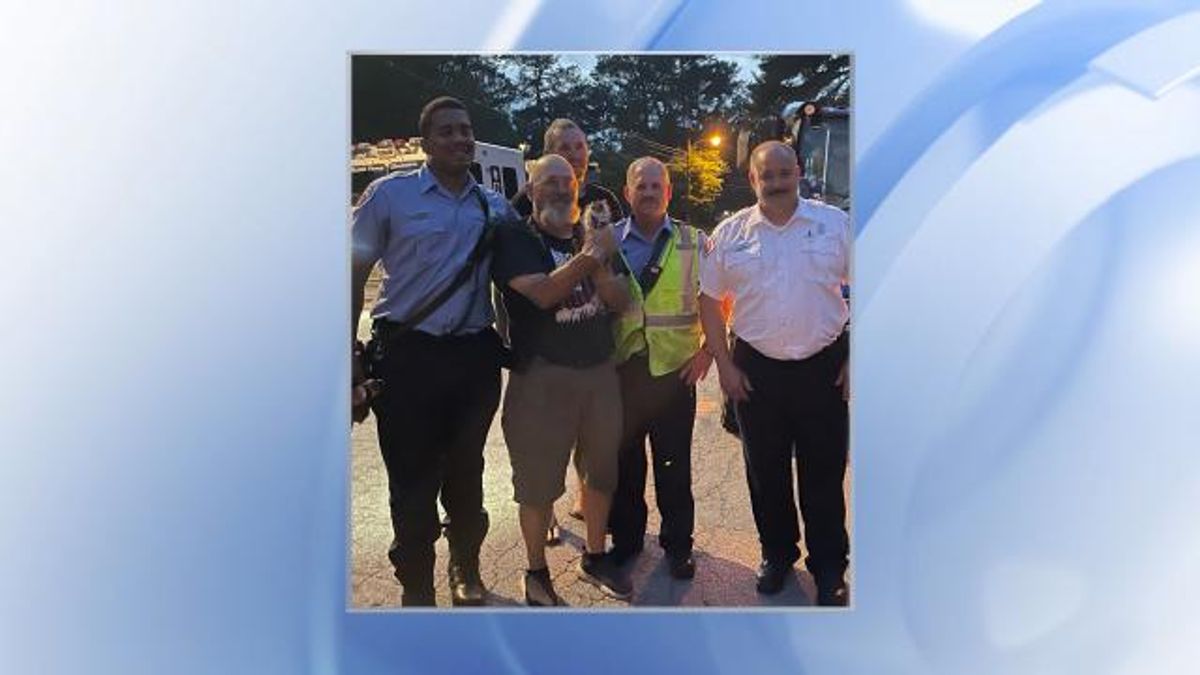 Firefighters rescue kitten stuck in storm drain for three days :: WRAL.com