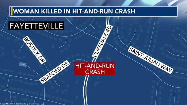 Woman in motorized scooter killed in Fayetteville hit-and-run