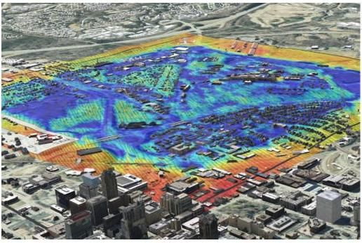 Raleigh analyzes microclimates using digital twin
