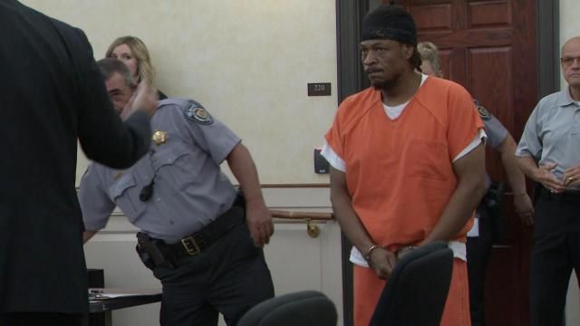 Mario Thompson appeared in court on Thursday, July 18, 2024. He is charged with first-degree murder and two counts of discharging a weapon into an occupied dwelling.

