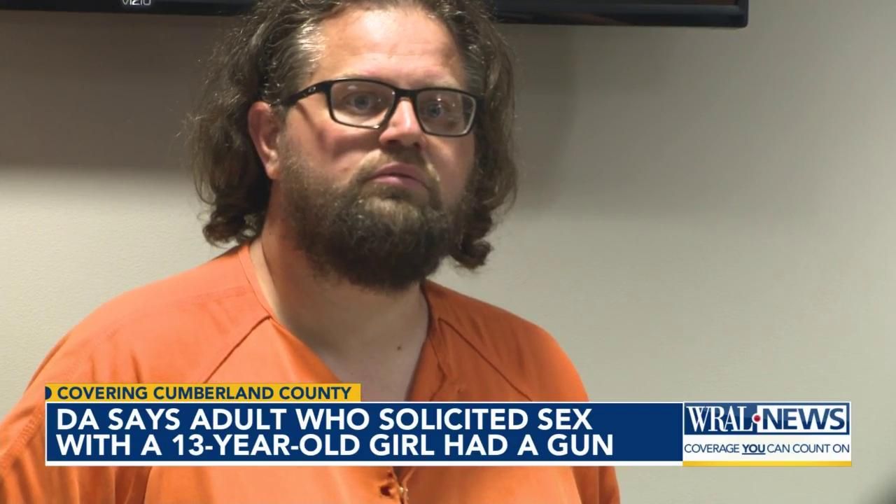 D.A. says adult who solicited sex with 13-year-old girl had a gun