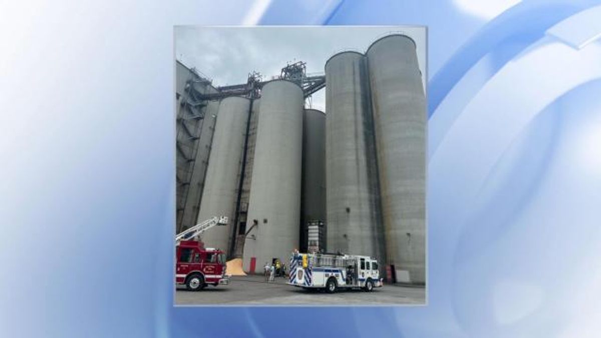 Grain bin explosion in Duplin County