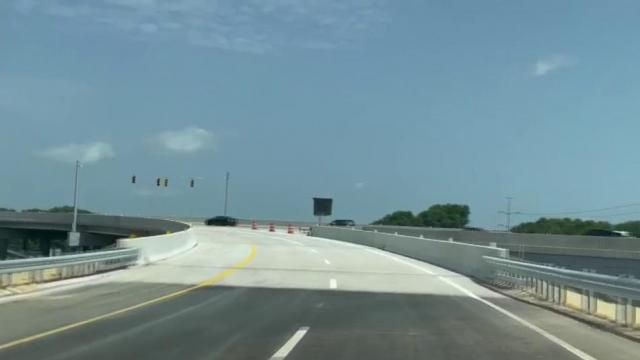 New on-ramp opens on I-440 Eastbound to Wade Avenue, easing long
