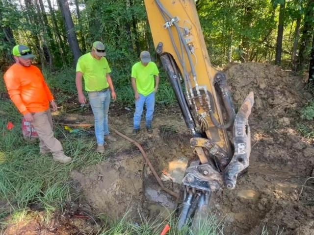 Neighbors report that Chatham County residents have been without water since Saturday evening due to a burst water pipe