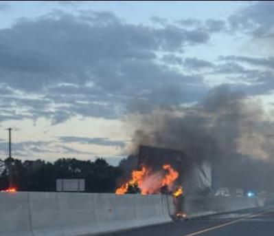 I-95 fire 