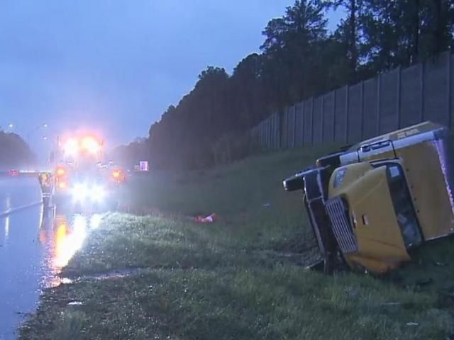 Power outages, school closures and heavy rain in central North Carolina