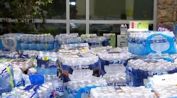 Donations headed to western NC Monday to help those impacted by water shortage from Helene
