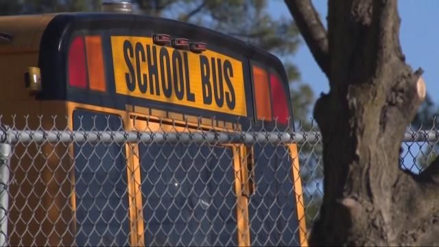 Durham Public Schools buses