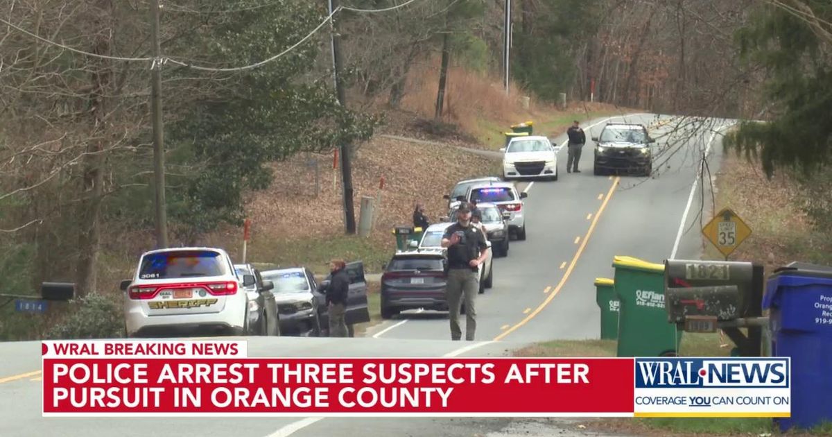 Armed robbery suspects arrested after pursuit through Orange County ...