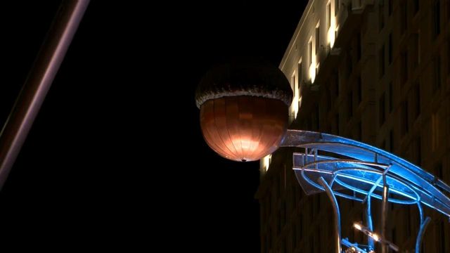 Watch the 7 p.m. acorn drop and fireworks at WRAL First Night Raleigh