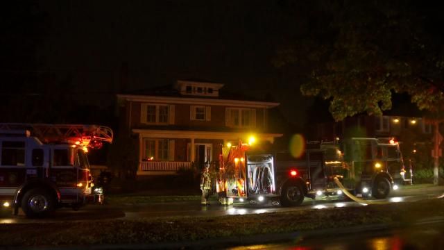 Raleigh house struck by lightning on May 8, 2025