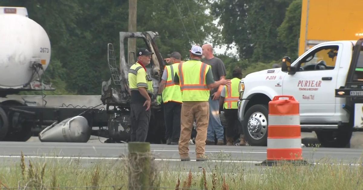 I-95 reopens after fiery truck crash near Dunn creates miles of delays ...