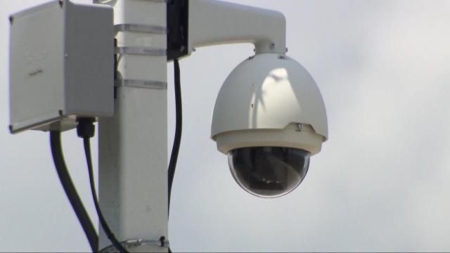 A file photo of a security camera.