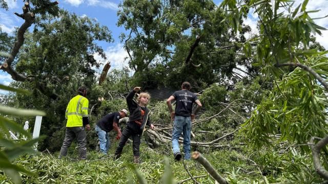 Roanoke Rapids storm damage