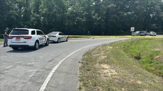 Scene after Sampson County deputies shot man
