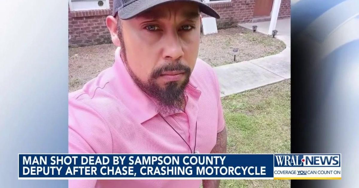 Man shot dead by Sampson County deputy after motorcycle chase :: WRAL.com