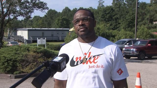Mitchell Summerfield in 2020, as his church gave away masks for Wake County court and correctional workers
