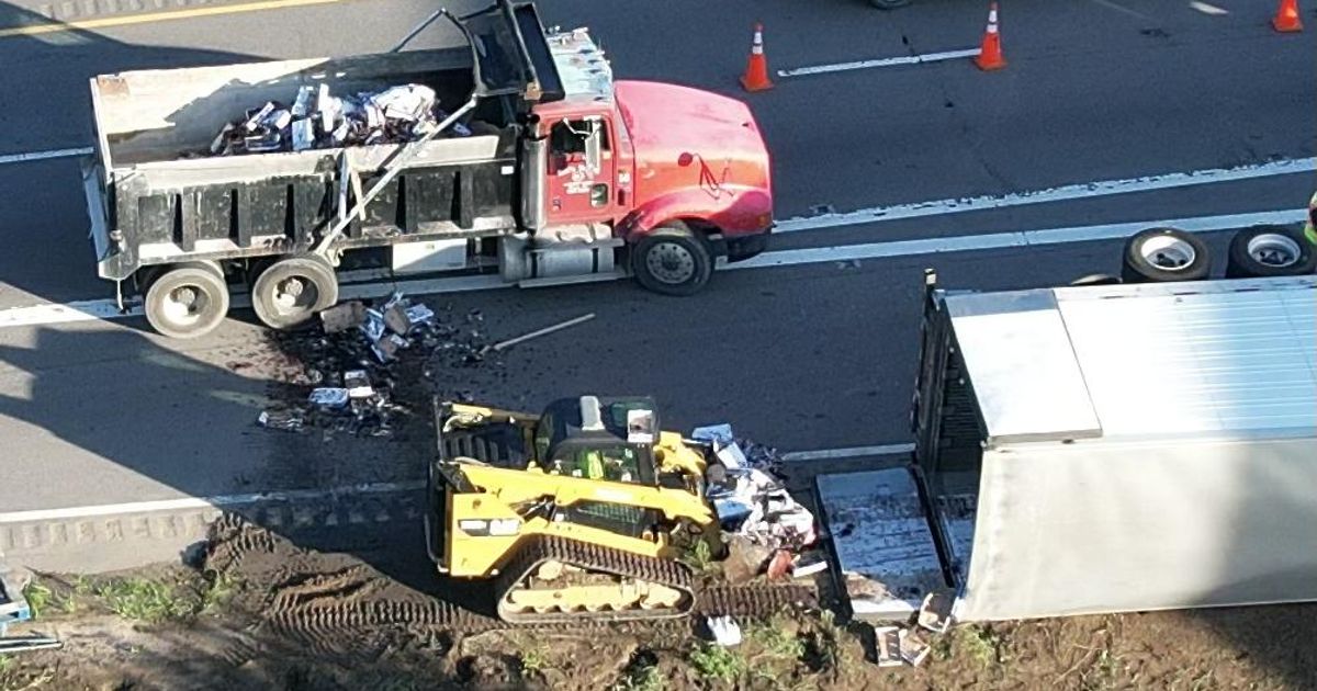 Driver charged with DWI after tractor-trailer carrying blackberries ...
