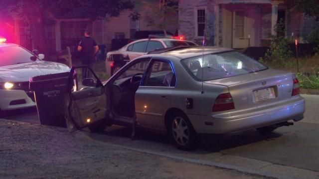 Shooting Monday night, June 23, 2025, on Ashe Street in Durham.