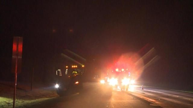 Woman in critical condition after 3-vehicle crash on I-95 in Nash County