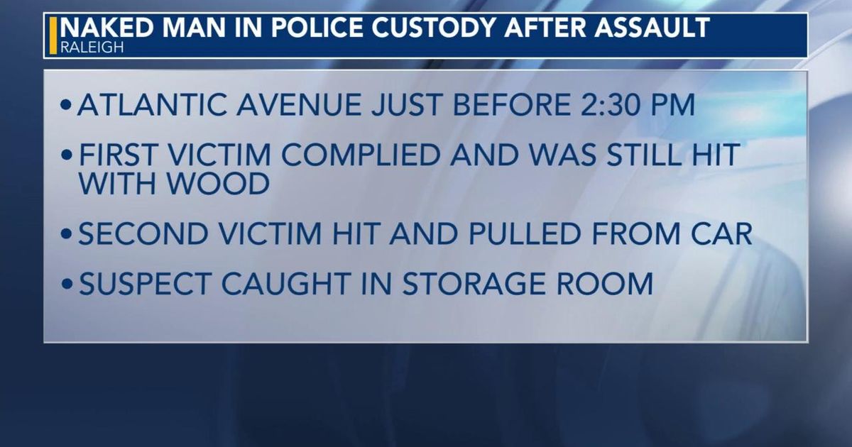 Naked man in police custody after attempted robbery and assault in ...