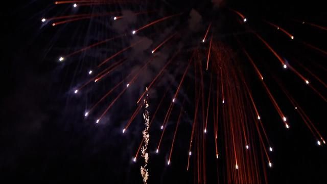 A file photo of fireworks.