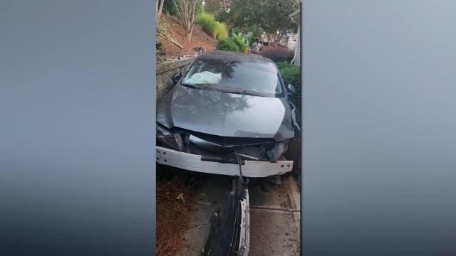 Rafael De Jesus-Reyes is accused of crashing a car into Carleton Jones' home in Raleigh.