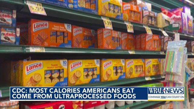 CDC: Most calories Americans eat come from ultra-processed foods