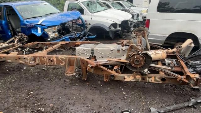 A file photo of cars in a scrap heap.