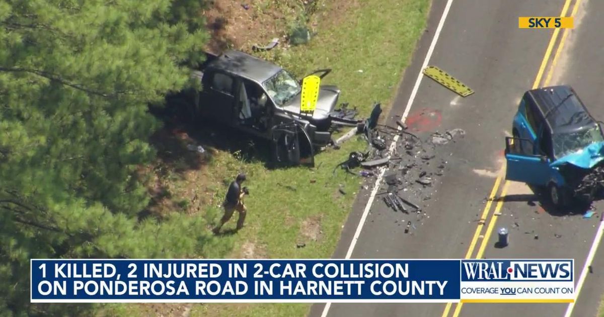 1 dead, 2 injured in Harnett County head-on crash :: WRAL.com