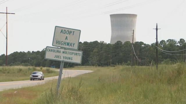 Land near Shearon Harris Nuclear Plant.
