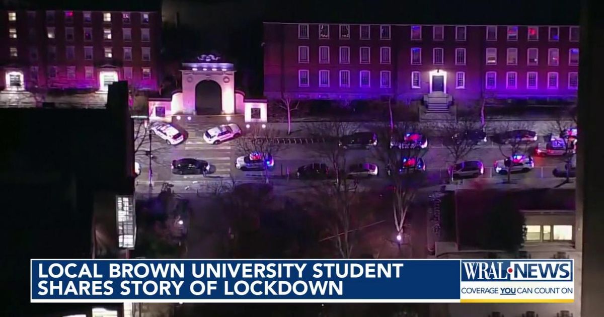 Raleigh student used active shooter training to hide for hours during Brown University shooting