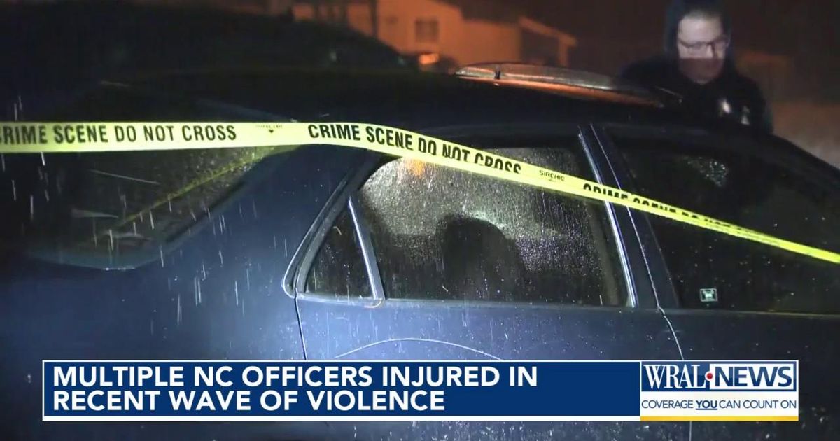 NC law enforcement under fire: Multiple officers injured in recent wave of violence