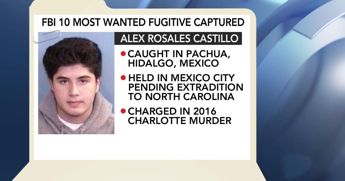 Man on FBI's most wanted for Charlotte woman's 2016 murder caught in Mexico