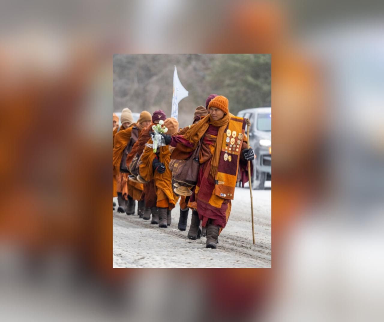 Buddhist Monks leave meaningful impression as the Walk for Peace leaves NC