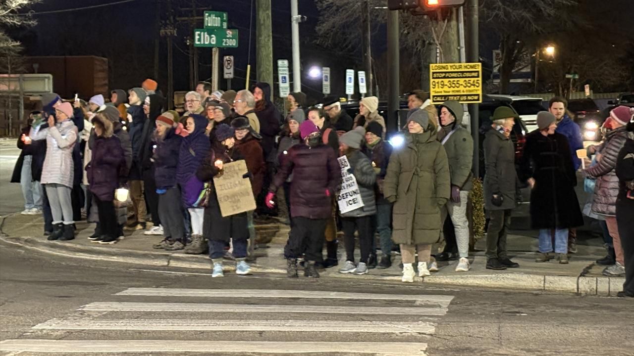 Vigil for Alex Pretti held at Durham VA as new video of Minneapolis shooting victim released
