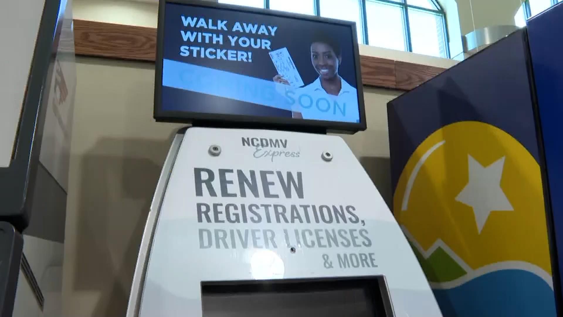 NCDMV announces 10 new self-service kiosks in Raleigh, Apex, Wake Forest, Fayetteville