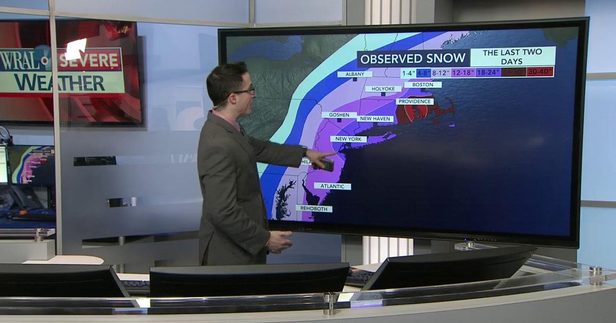 Ask the Meteorologist: How much does the snow weigh in the Northeast, New England?