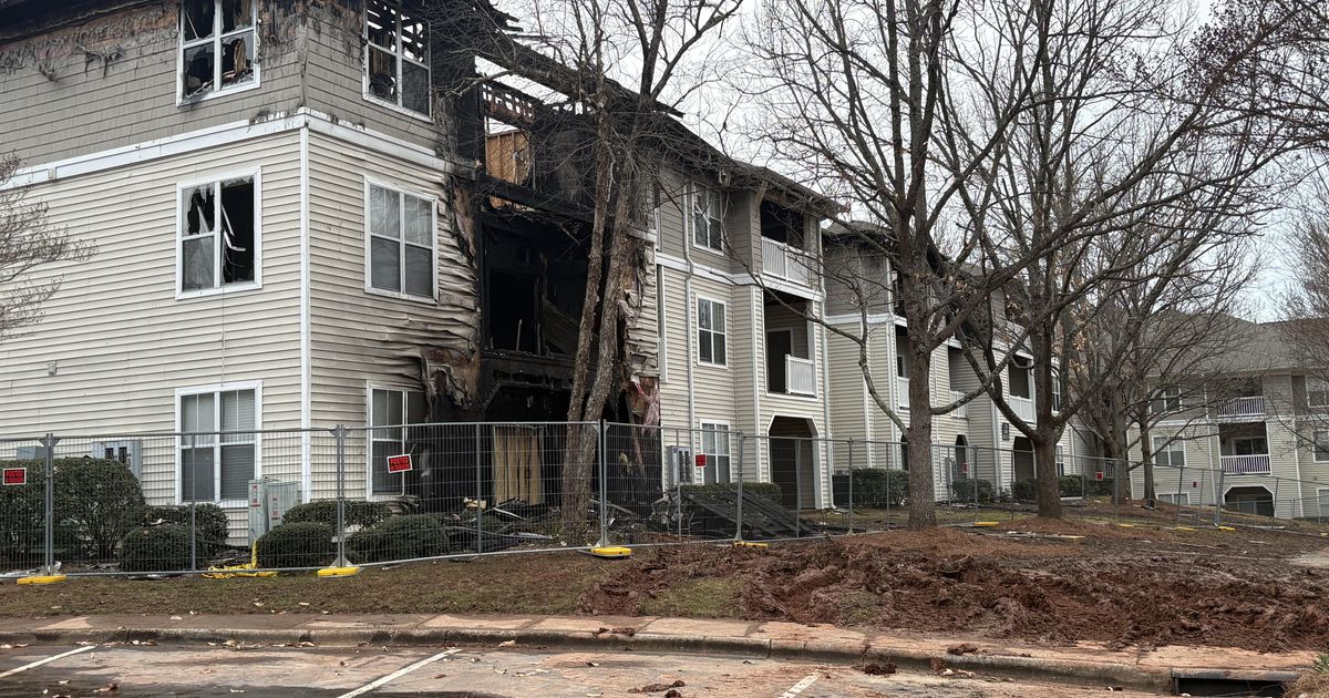 MASSIVE FIRE OUT AT MORRISVILLE APARTMENT COMPLEX 70 DISPLACED visual data 3