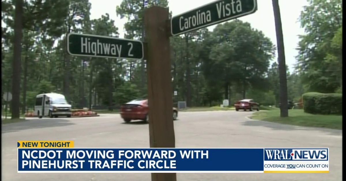 NCDOT to move forward with Pinehurst traffic circle project, despite backlash from community