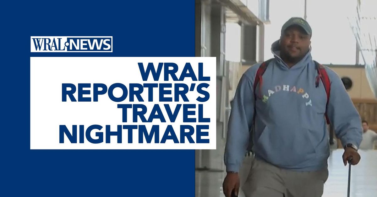 WRAL reporter recounts more than two hours spent in TSA lines