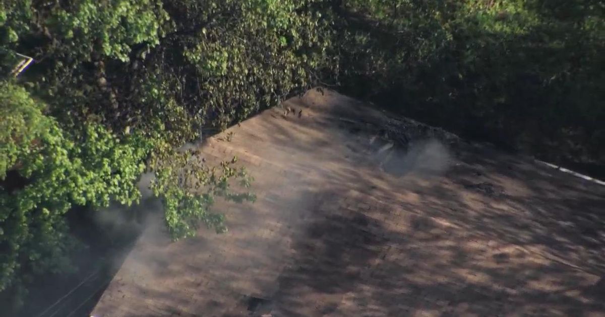 Portion of Poole Road blocked for fire response at Raleigh home